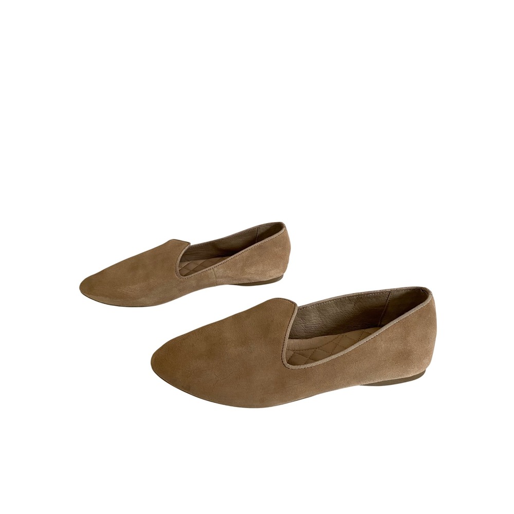 Birdies The Heron Tan Suede Loafer Flats Womens Size 8.5 Comfort Driving Shoes - Picture 2 of 7